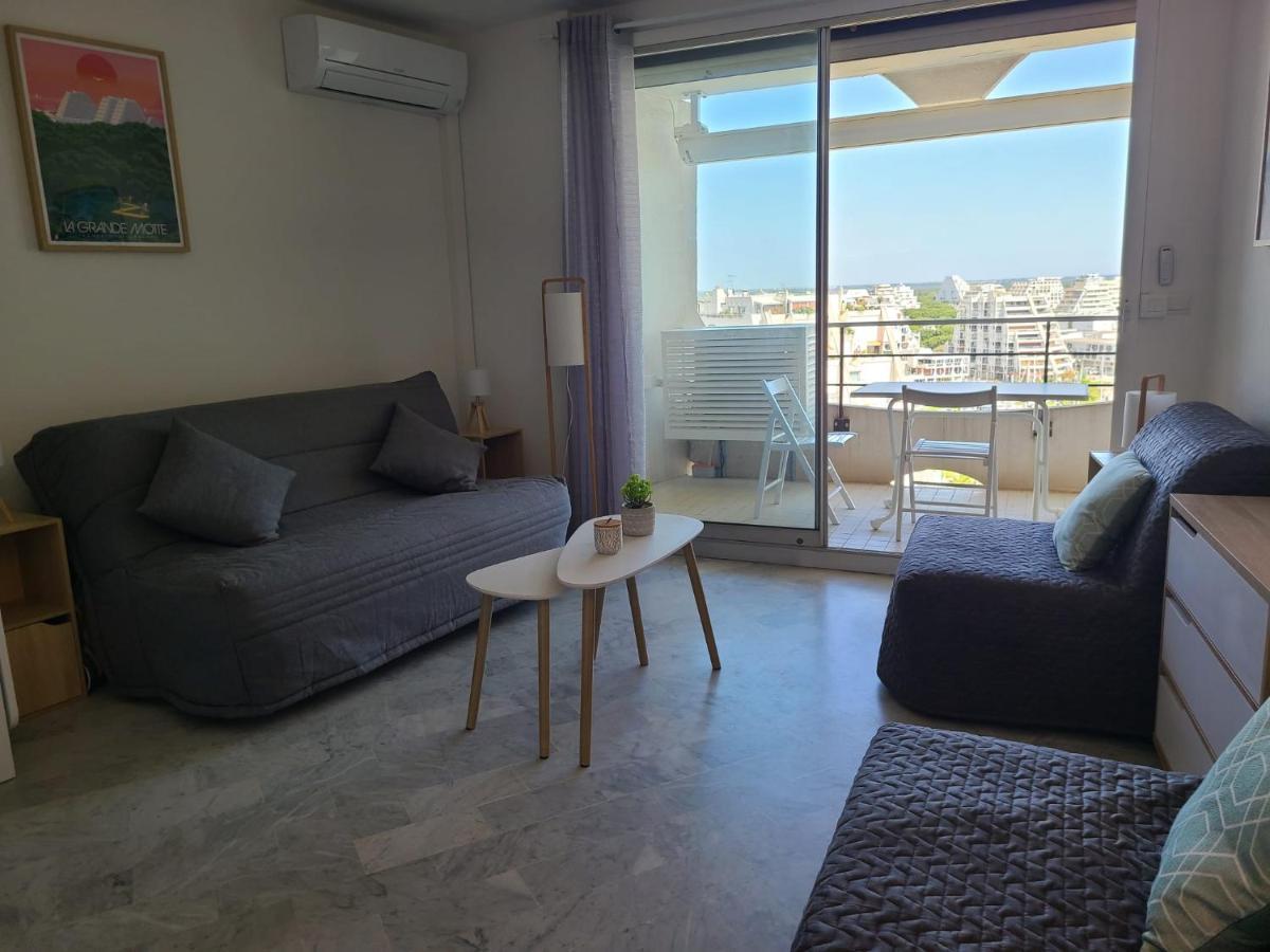 Апартаменты Vue Imprenable Sur Le Port, Proche Plages ! Ла-Гранд-Мот Экстерьер фото